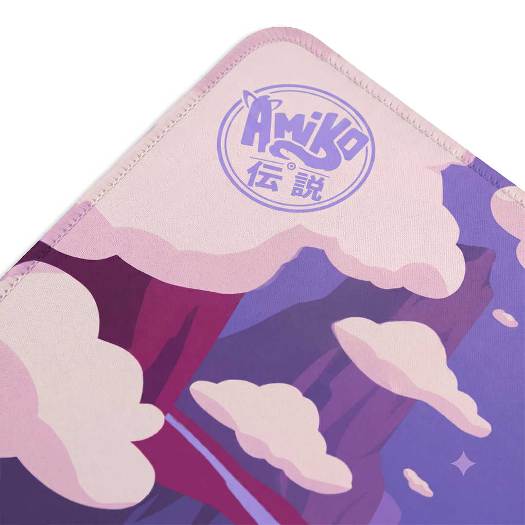A Gaming Mouse Pad with logo of Amiko Lgends